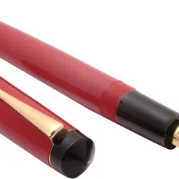 Ledos Special Edition Click Aristocrat Gold Retro Style Red Acrylic Fountain Pen With Medium Nib Fountain Pen-picture-13
