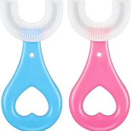 stupefying U Shaped Toothbrush for Kids For 2-6 Years Soft Toothbrush-picture-12
