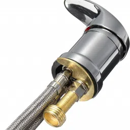 luvbath fitting 36-Inch (Pack of 1) Heavy Polymide Tap Shower Hose Pipe | M10/1 x 1/2 Inch | Strong, Leakproof, Flexible, Durable | Bathroom Fitting & Dish Spray Replacement Hose Pipe image 5