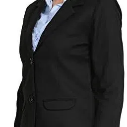 swara craft Women Solid Single Breasted Casual Blazer-picture-16