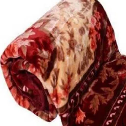 swikon star Floral Single Mink Blanket for Heavy Winter image 2