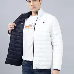 cantabil Men Solid Casual Jacket image 3
