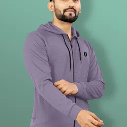 vebnor Men Solid Casual Jacket image 4