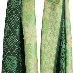 glimmerx Embellished, Woven, Self Design, Checkered Viscose Women Multicolor Fancy Scarf, Scarf, Stole image 1