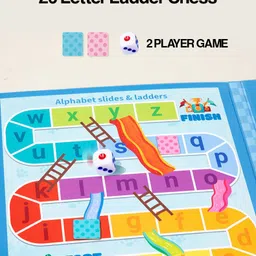 kidster Magnetic Alphabet Learning Book for Kids- Spelling, Phonics, Word Games (3+ Yrs) image 4