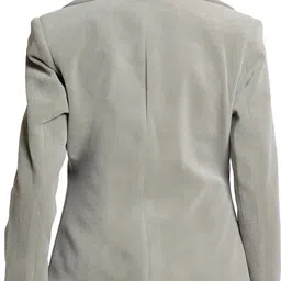 cutindia Wool Blend Solid Coat For Women image 2