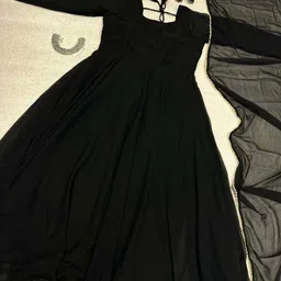 finivoir Georgette Stitched Anarkali Gown image 1