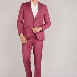 raymond Men SB 2BTN NOTCH LPL SUIT-2PCS CNTP FIT Solid Suit-picture-20