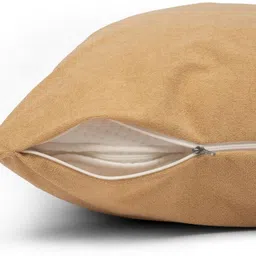 wakefit Plain Cotton Filled Zipper Standard Size Pillow Protector image 3