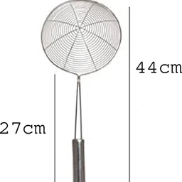 miiart Spider Strainer or Skimmer Spoon.use for Frying food/Blanching vegetables Deep Frying Basket image 3