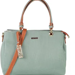 Green Women Satchel 66-7852-Green-image-66