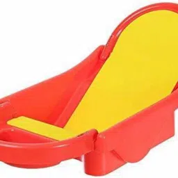 jayaansh traders Foldeble Baby Bath Tub ,Bath Bed With Anti Slip Base,Non Toxic .(Random Colour) Free-standing Bathtub-picture-27