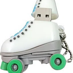 PANKREETI PDT630 Roller Skates Cartoon Designer 32 GB Pen Drive Compatible with Netbook, Gaming Console, Desktop Computer, Television, Laptop USB 2.0 Rubber Case image 2