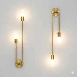 piru Swing Arm Wall Light Wall Lamp With Bulb image 1