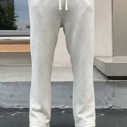 dockstreet Men Striped White Track Pants image 4