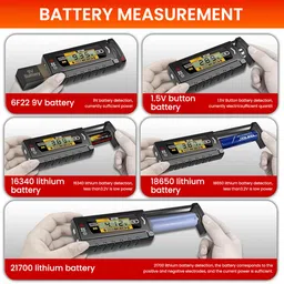 verilux LCD Digital Battery Tester Quick Response Analyzer Portable Digital Battery Tester image 5
