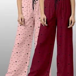priyanka fashion Pack of 2 Women Pyjama-picture-24