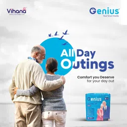 thegenius Pant (41"-56") Extra Soft for unisex Adult Diapers - XXL image 4