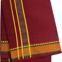 Sharan Elegance Single Dhoti-2.00 meter/Lungi/Mundus Solid Men Dhoti-picture-20