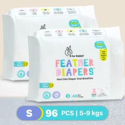 r for rabbit Feather Diaper pants S size - Combo of 96 - S-picture-18