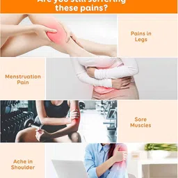 lookfit orthopedic Heat Belt Back Pain With cover Pain Reliever Heating Pad for Joints ORTHOPEDIC PAIN RELIFE 0 ml Hot Water Bag image 5