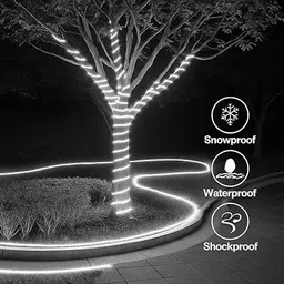 rayvix 1000 LEDs 10 m White Steady Strip Rice Lights image 4