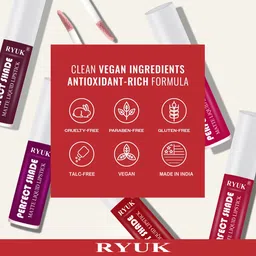 ryuk Matte To Last ! Transferproof Liquid Lipstick (Set-A) image 2