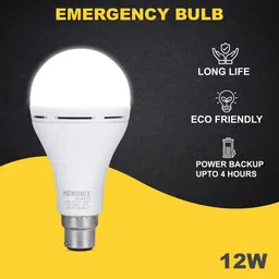 henonix 12 W Inverter Round B22 Inverter Bulb image 5