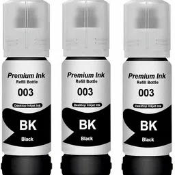 gAdi 003 Black Refill Ink for L3110,L3150,L3250,L3252,L3115,L3116 Printer 3PC Black Ink Bottle-image-63