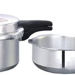 blu bel Classic Pressure Cooker (Aluminum) 2 in 1 Use 5 L Pressure Cooker-picture-10