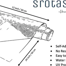 srotas Vinyl Decorative White Wallpaper image 2