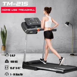 kobo TM-207 2 H.P Multi Function Massager with Large 5 Inches Blue LCD Screen (Free Installation Assistance) Treadmill image 2