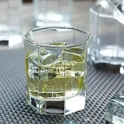 (Pack of 4) Hexagon Drinking Glasses, Drinking Glass Set_New Glass Set Water/Juice Glass-image-30