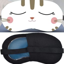 Reusable Ice Pack Sleep Mask for Dark Circles and Stress Relief-image-67