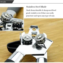 sazara Can Opener Tin Cutter Stainless Steel Bottle Opener Bottle Opener image 5