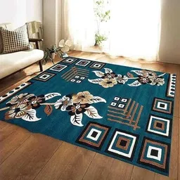 zeeshan handloom 152 cm X 213 Polyester Carpet image 4