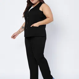 brinns Women Formal Suit Solid Suit image 3