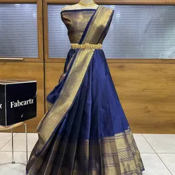 shree creation Solid, Self Design Semi Stitched Lehenga Choli-picture-24