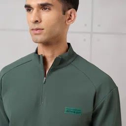 technosport Men Full Sleeve Solid Sweatshirt image 4