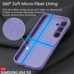 micvir Back Cover for Samsung Galaxy A54 5G image 5