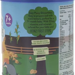 heinz First Steps Dinner, Cheesy Veg with Pasta - 200g Cereal image 2