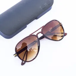 jiebo UV Protection Aviator Sunglasses (Free Size) image 3