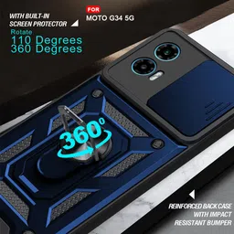 aestmo Back Cover for Motorola Moto G34 5G image 4