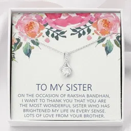 rakva Rakhi Gift Best Raksha Bandhan Gift To Sister From Brother Sterling Silver-picture-19