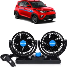 yuneik Car Fan 12V 360 Head 2 Speed Quiet Strong for All Auto Vehicles-Y266 Car Interior Fan-picture-19