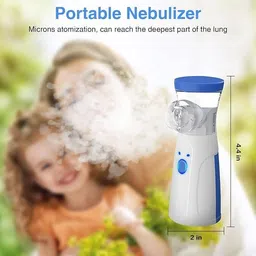 HEALBIRD Mini Portable Mesh Nebulizer for Adults & Kids [USB & Battery operated] Nebulizer image 4