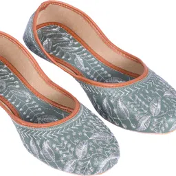 brijraj SLIVER STICHED Bellies For Women-picture-10