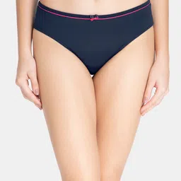 Amante Women Solid Low Rise Casual Chic Bikini Brief - PAN10903-image-61