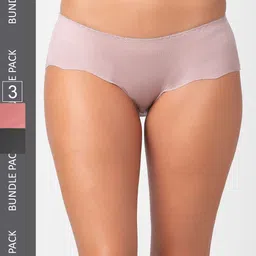 FashionRack Women Pack Of 3 Assorted Hipster Cotton Brief-picture-20