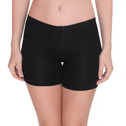 PLUMBURY Women Seamless Mid-Rise Boy Short Brief PL-SHORTS-8083-BL-XS-image-97